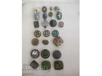 Set of hunting badges BLRS