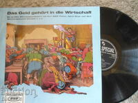 Das Geld gehort in die Wirtschaft, gramophone record, large