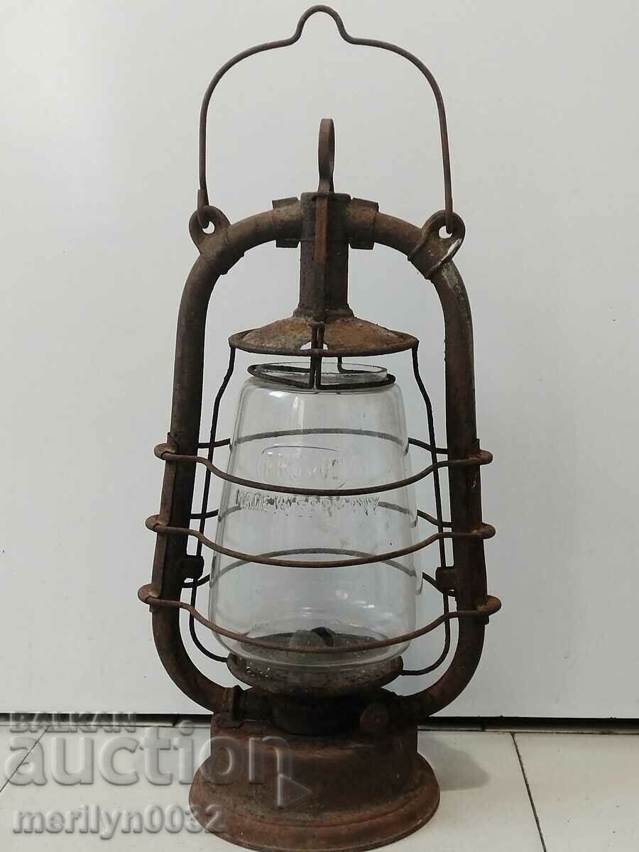 Old German lantern, lamp, spotlight lamp Old German lantern, lamp, spotlight lamp