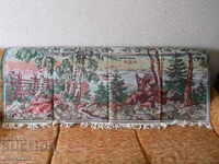 Hungarian Wall Tapestry - Machine Embroidery