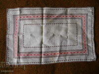 Old hand embroidered tablecloth