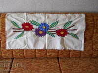 Old hand embroidered tablecloth