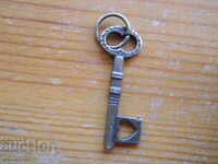 Old bronze locket - key