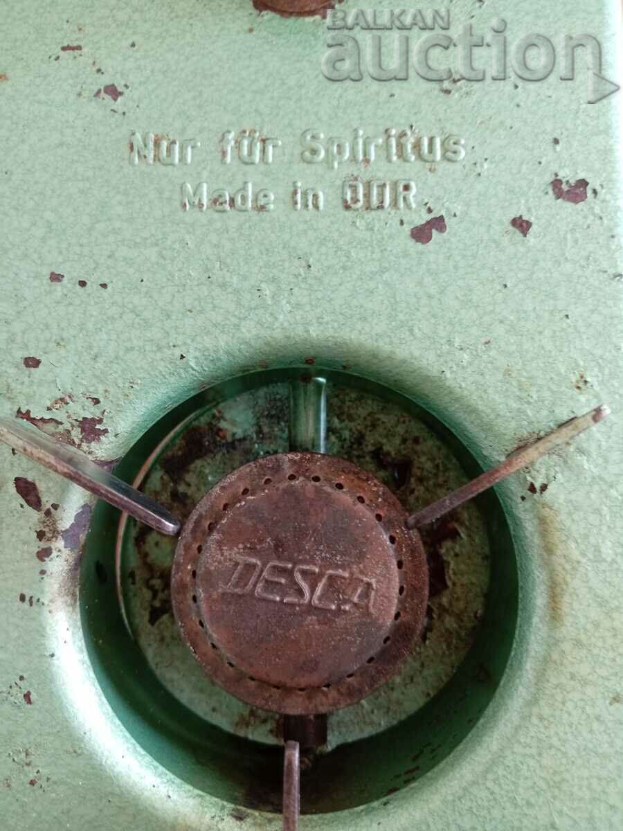Auction Old alcohol stove Kotlon forced DESCA retro vintage 60s Auction Old alcohol stove Kotlon forced DESCA retro vintage 60s
