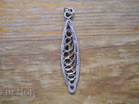 Antique silver filigree locket - 1.30 g / 925 pr.