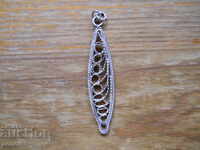 Antique silver filigree locket - 1.30 g / 925 pr.