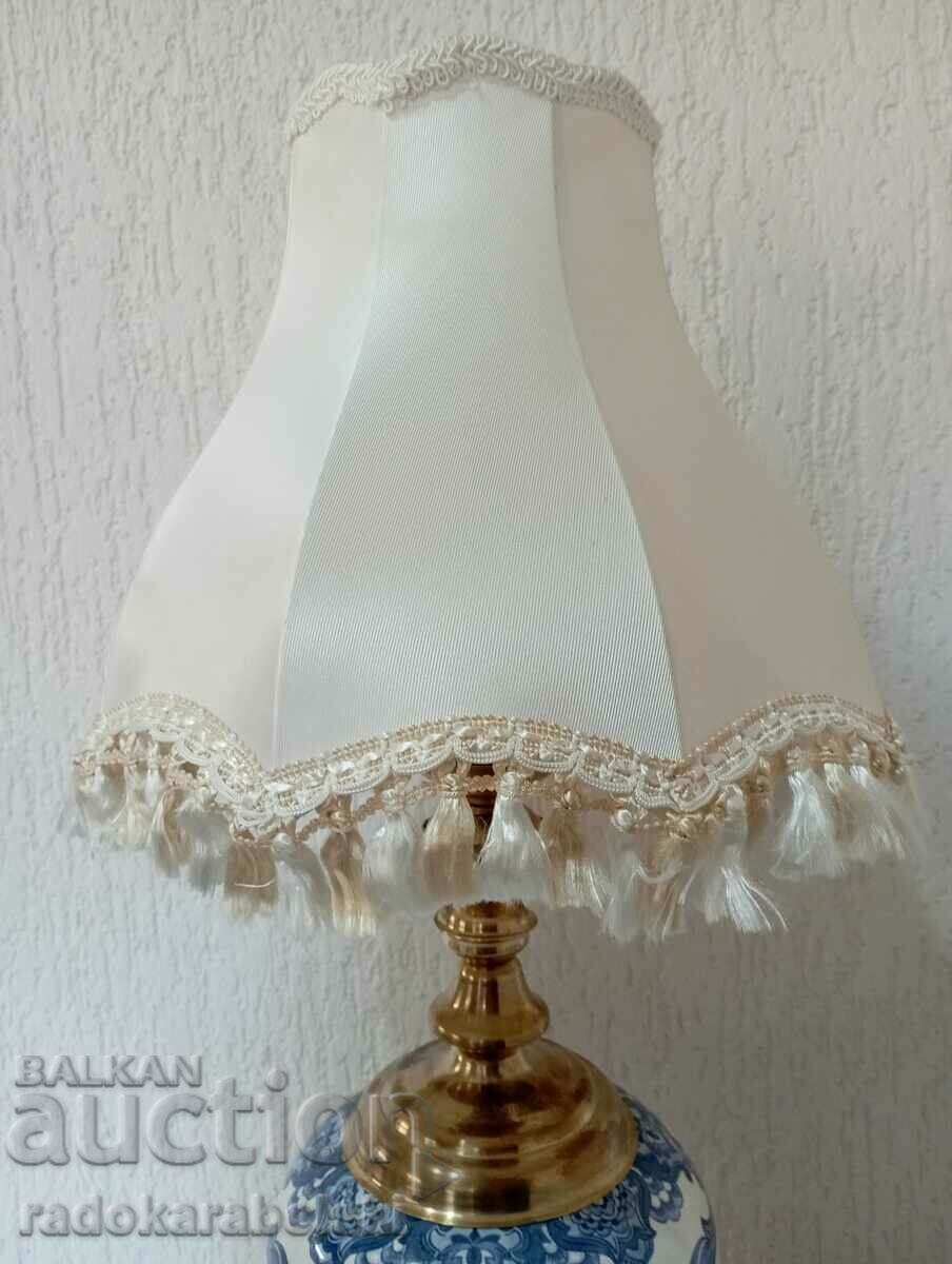 Set of two large antique porcelain lamps - lamp - 5 Set of two large antique porcelain lamps - lamp - 5