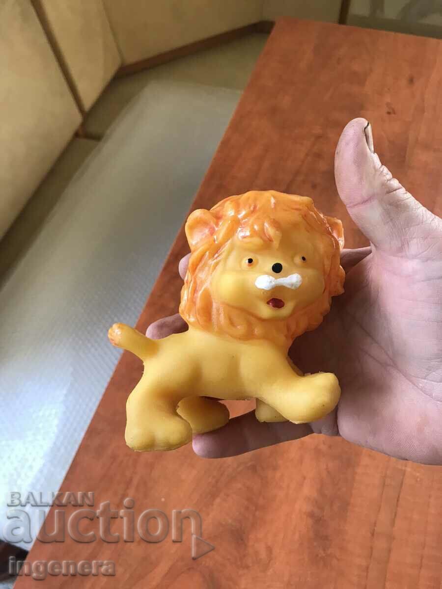 RUBBER LION BOY TOY