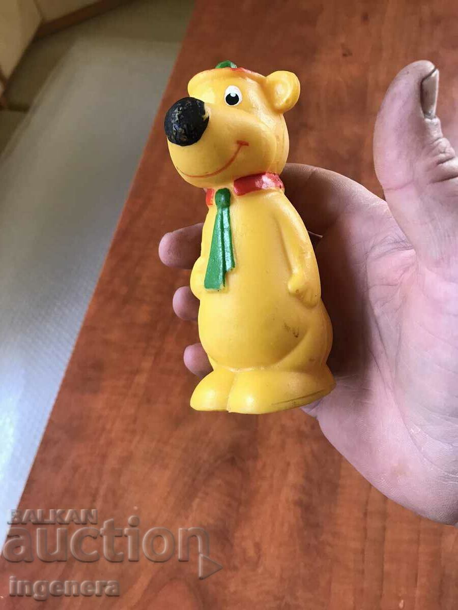 TOY RUBBER DOG PUPPY