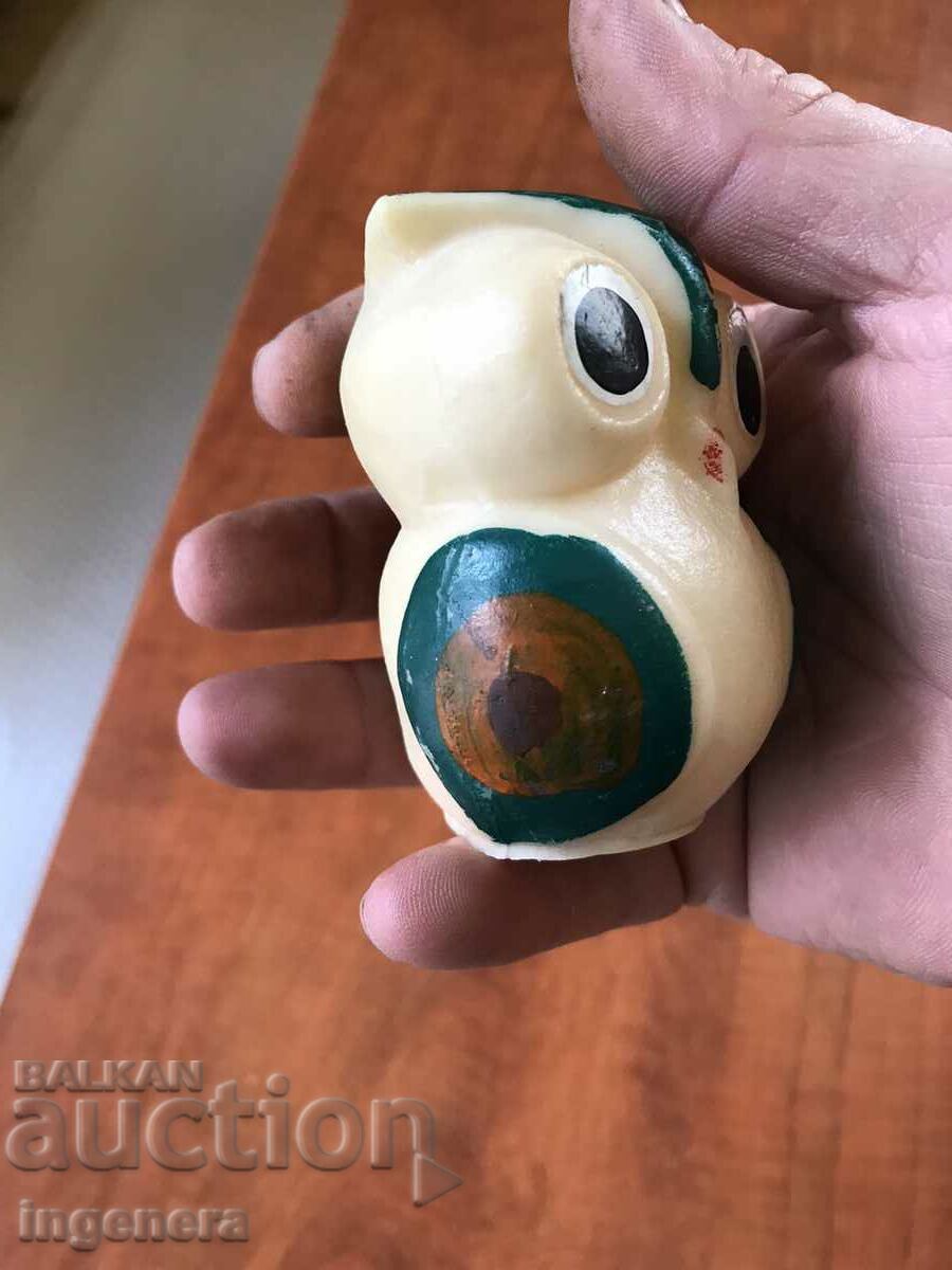 TOY RUBBER OWL OWL BIRD with price 9.00 BGN | € 4.60 TOY RUBBER OWL OWL BIRD with price 9.00 BGN | € 4.60