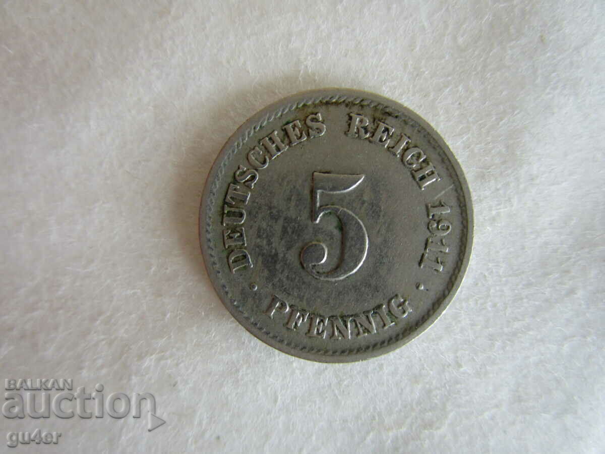 ❌❌GERMANY, 5 pfenning 1911, ORIGINAL❌❌ ❌❌GERMANY, 5 pfenning 1911, ORIGINAL❌❌