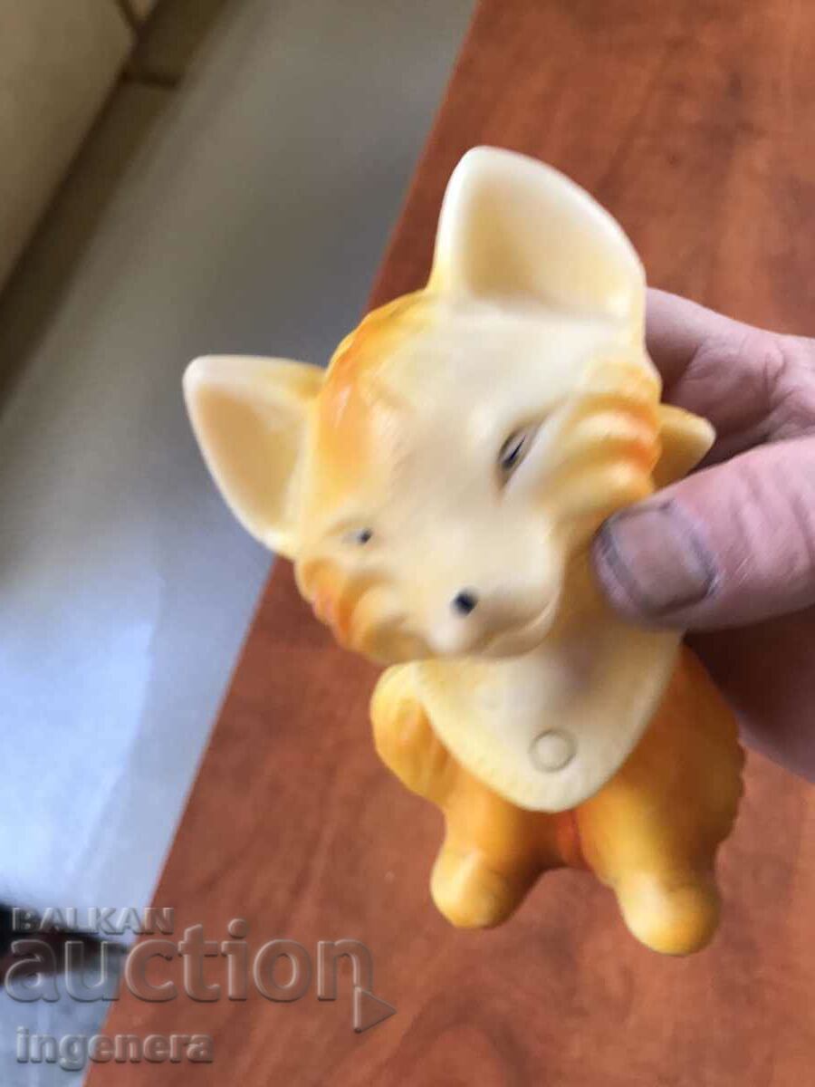 TOY RUBBER FOX KUMA LISA with price 9.00 BGN | € 4.60 TOY RUBBER FOX KUMA LISA with price 9.00 BGN | € 4.60