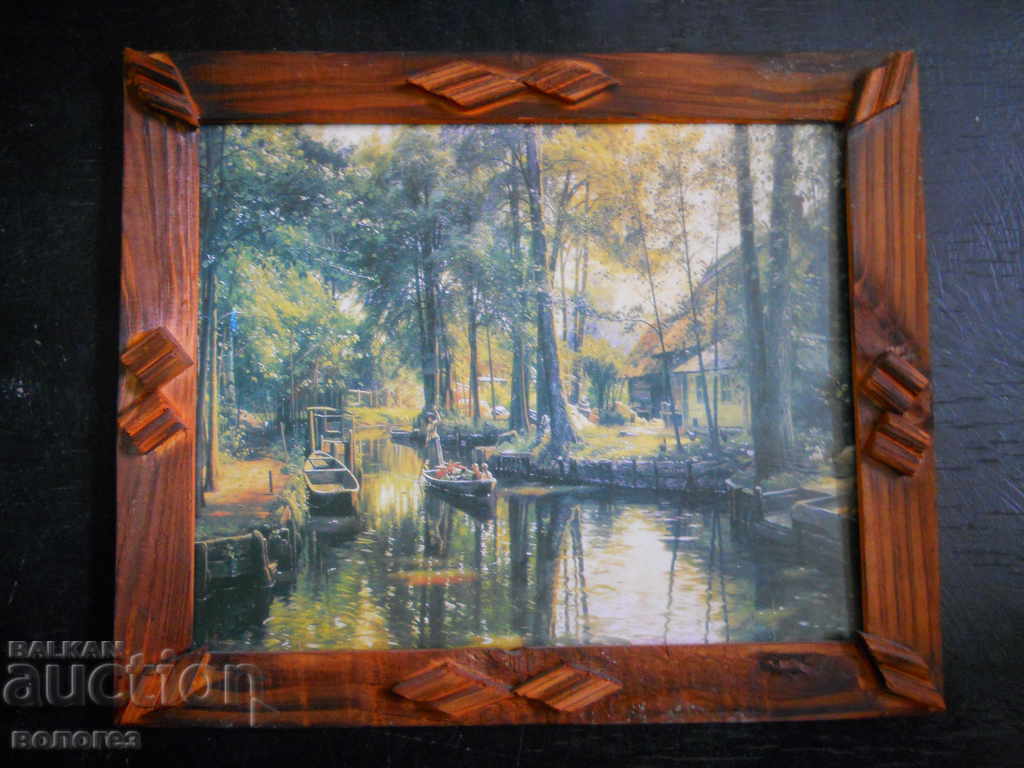 Painting - reproduction (wooden frame)