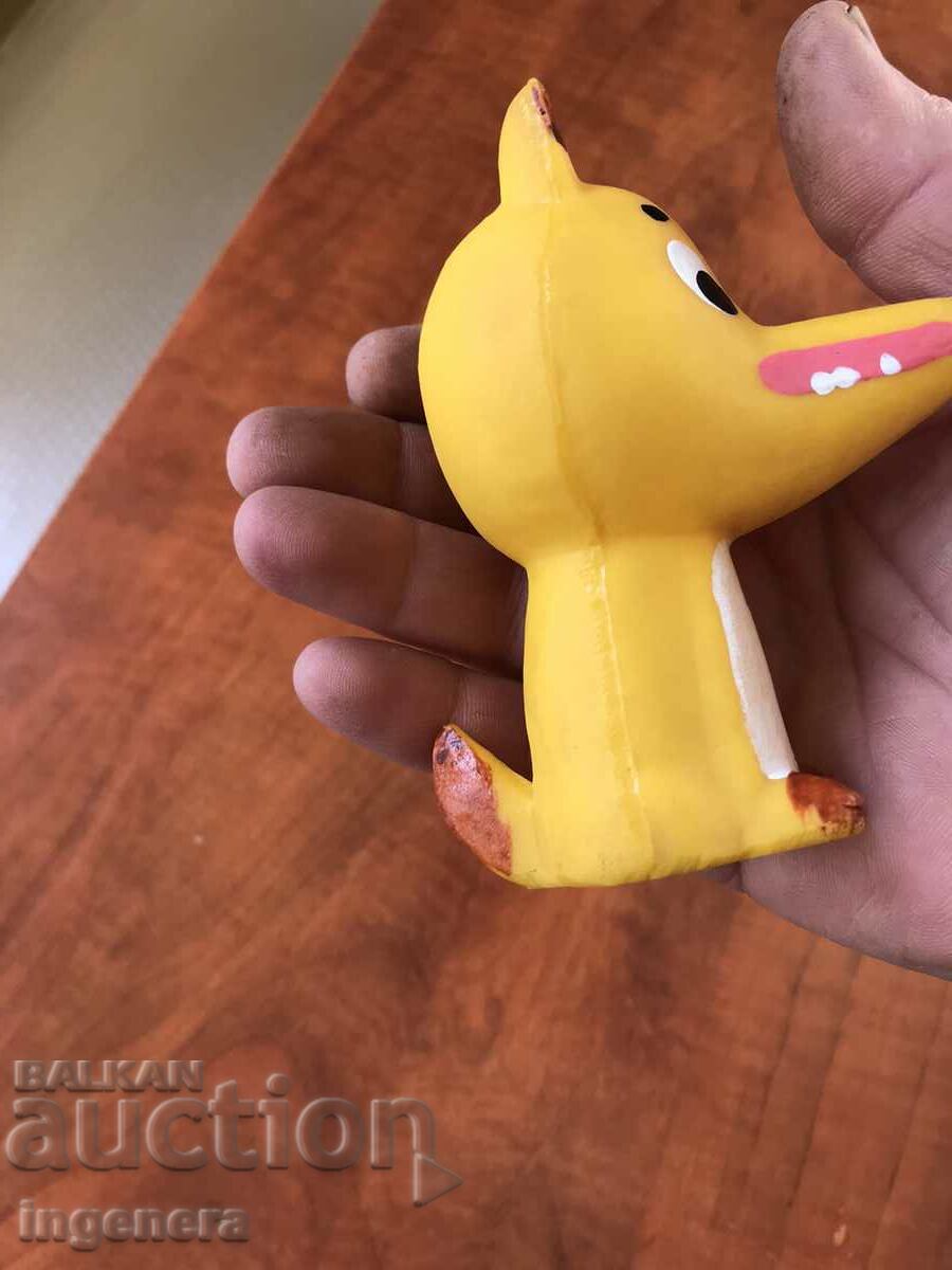 TOY RUBBER WOLF KUMCHO WOLF with price 9.00 BGN | € 4.60