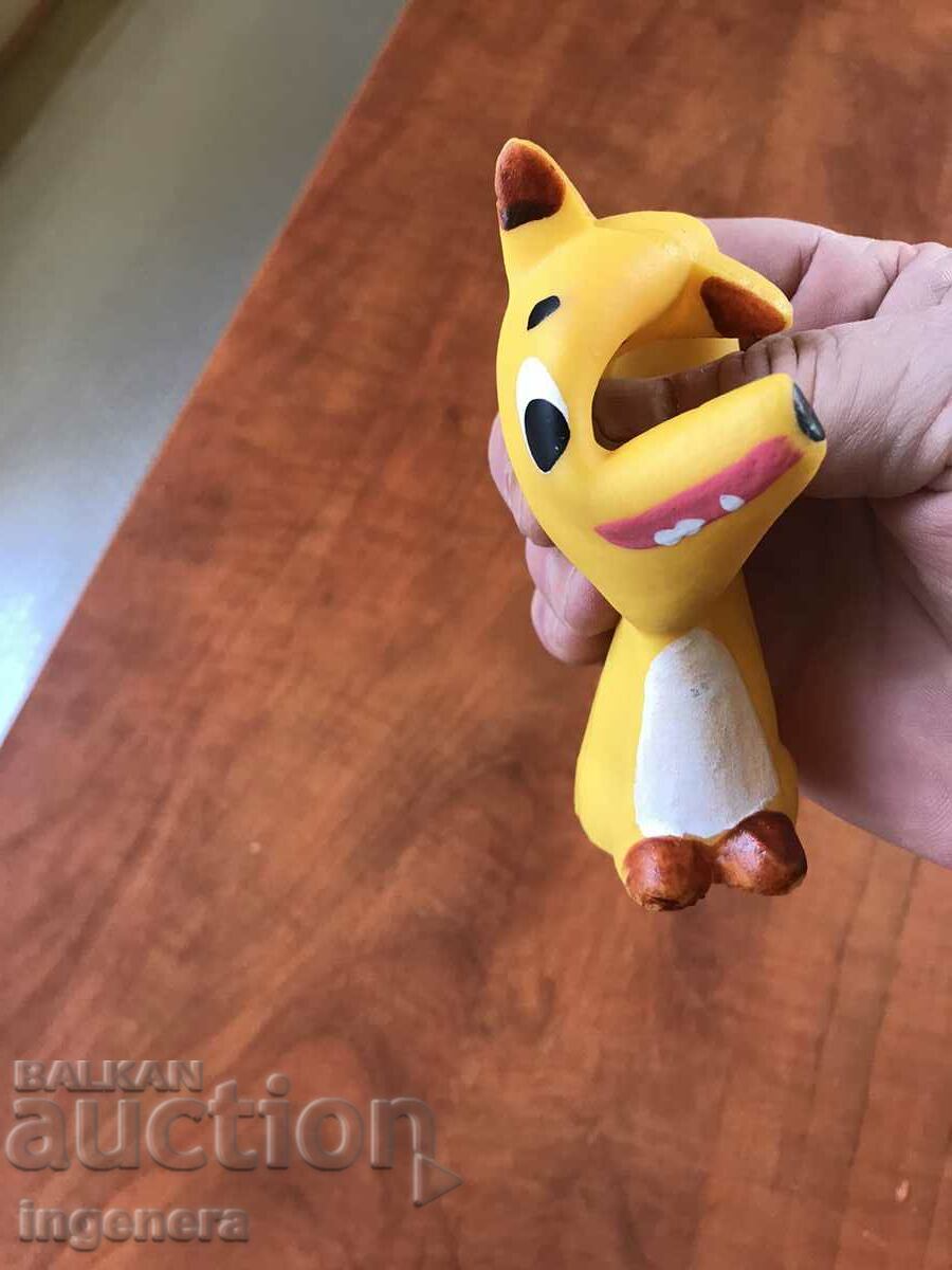 Delivery of TOY RUBBER WOLF KUMCHO WOLF