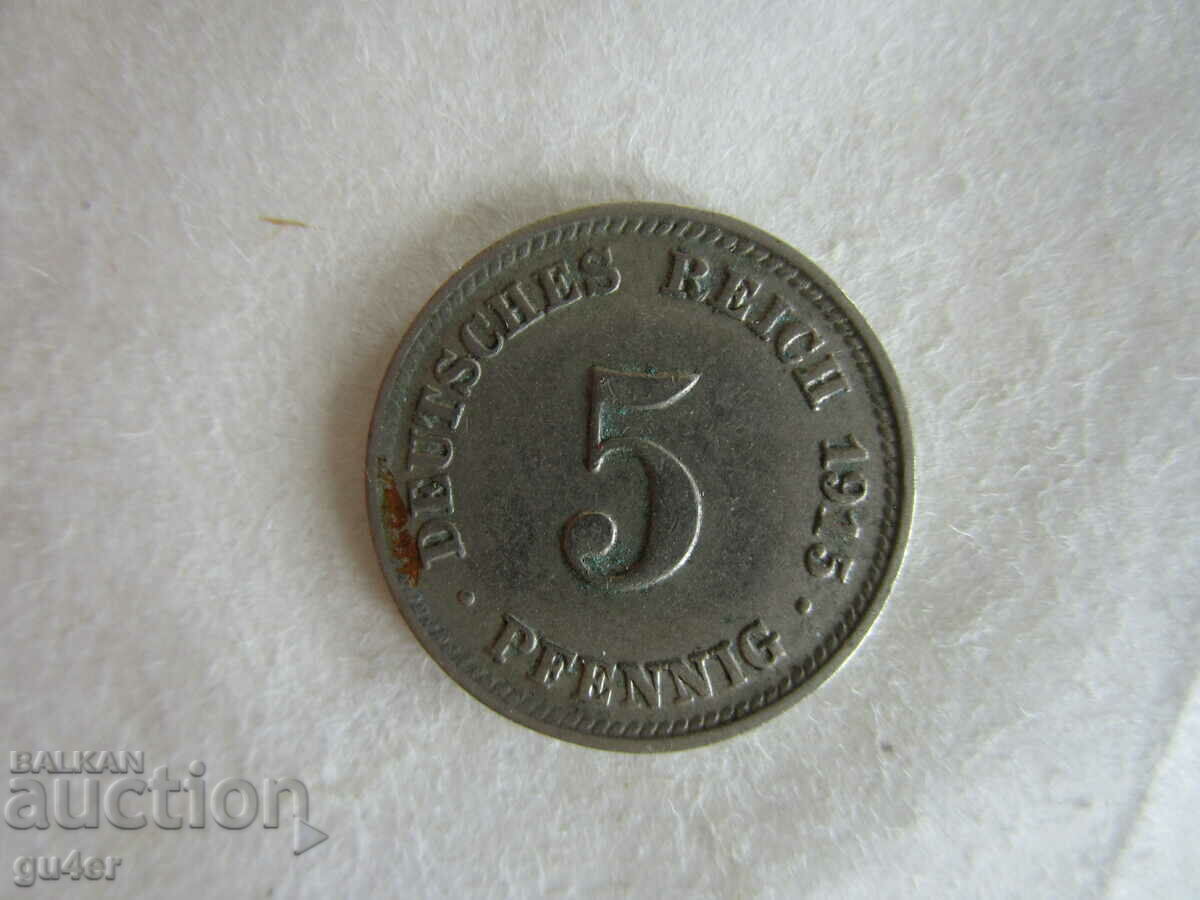 ❌❌GERMANY, 5 pfenning 1915, ORIGINAL❌❌ ❌❌GERMANY, 5 pfenning 1915, ORIGINAL❌❌