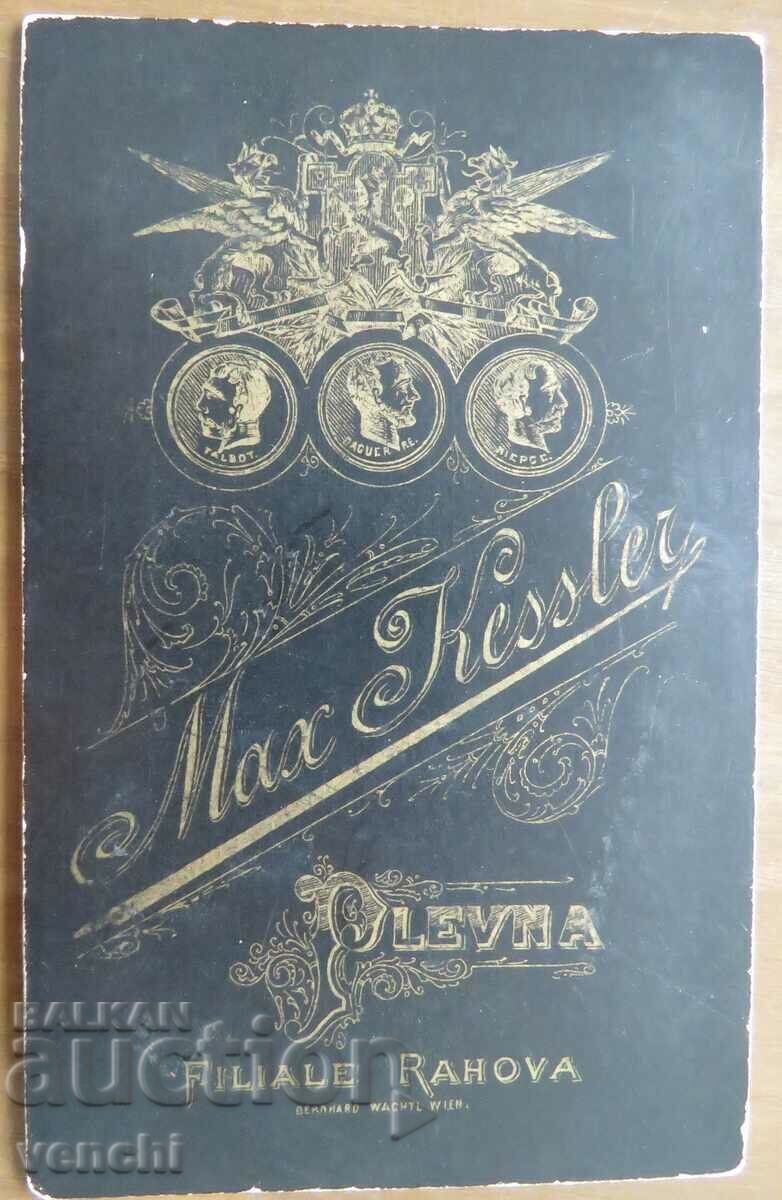 Auction OLD PHOTO - CARDBOARD - KESSLER - PLEVEN Auction OLD PHOTO - CARDBOARD - KESSLER - PLEVEN