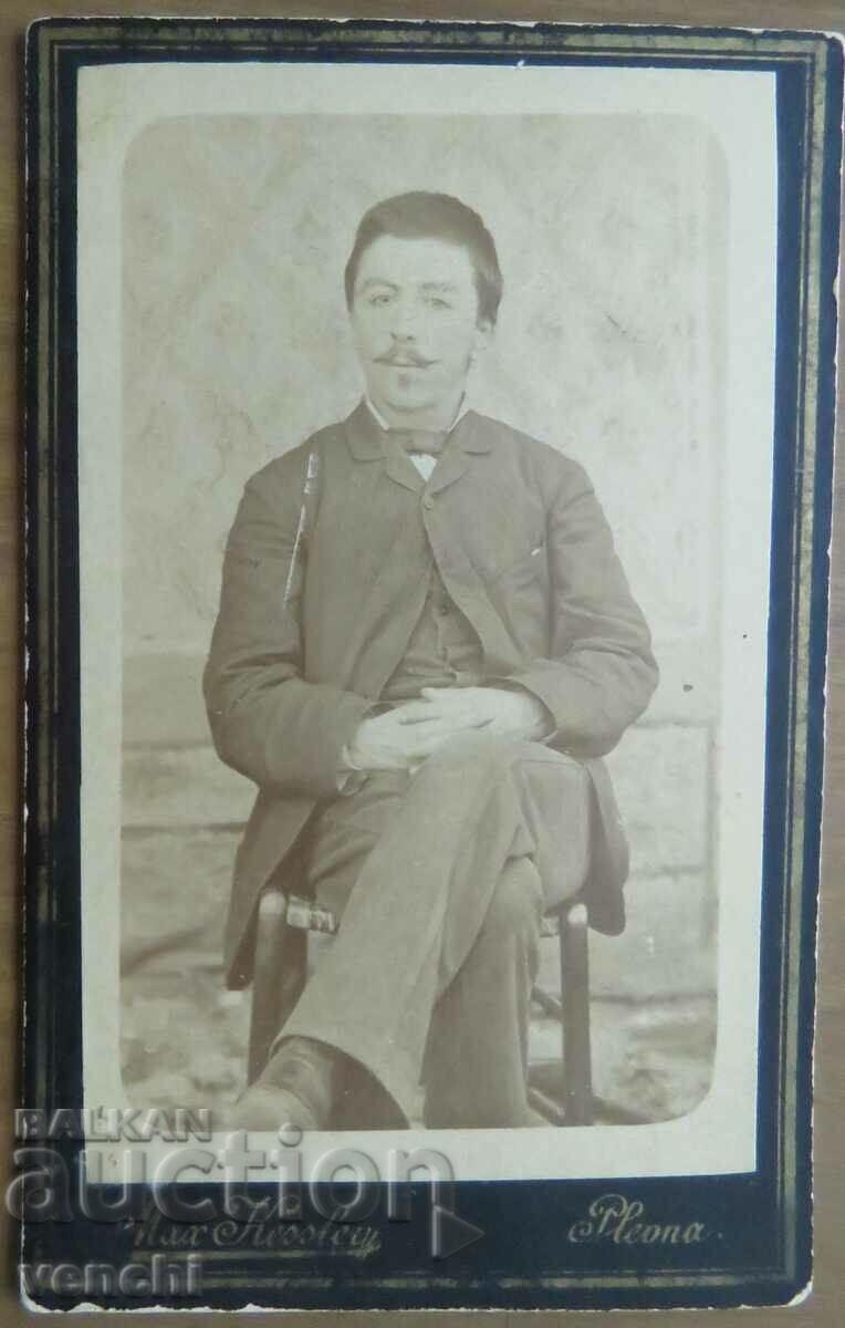OLD PHOTO - CARDBOARD - KESSLER - PLEVEN OLD PHOTO - CARDBOARD - KESSLER - PLEVEN