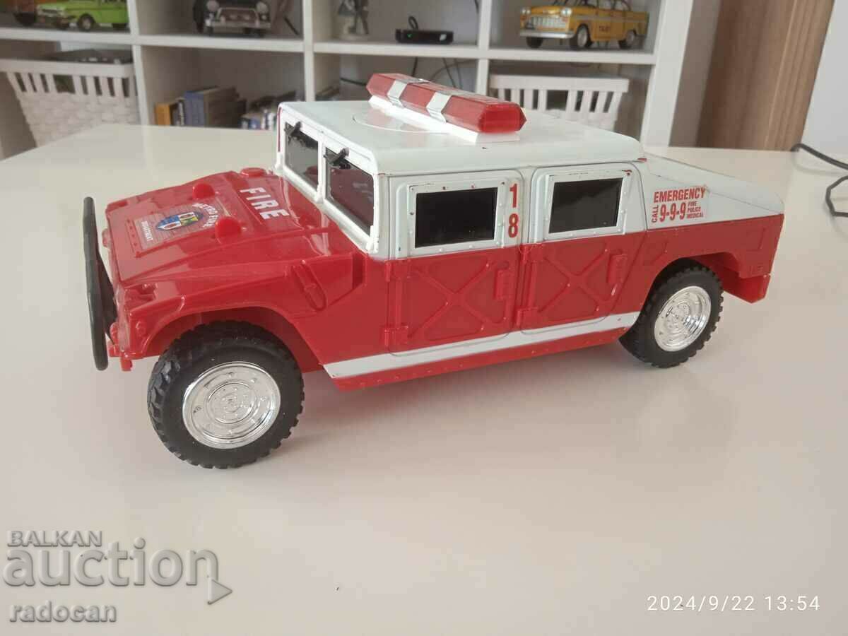 Delivery of Big old original and branded toy from 1999, Humvee Delivery of Big old original and branded toy from 1999, Humvee
