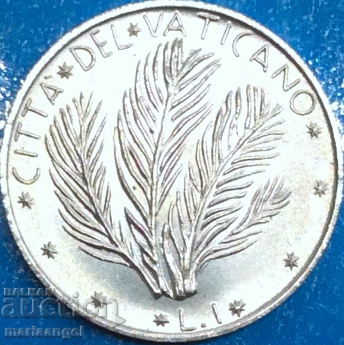 1 Lira 1970 Vatican