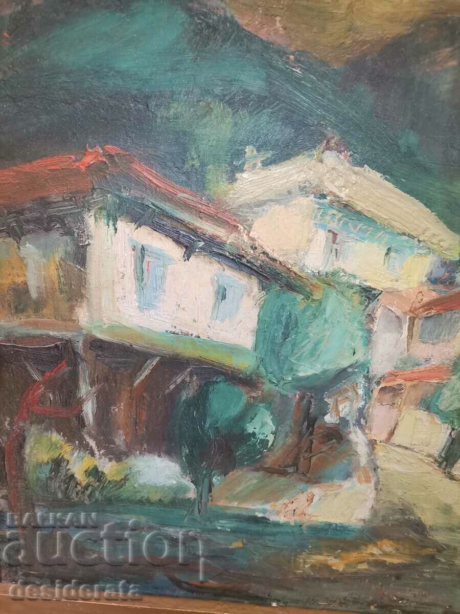 Painting "Rural Landscape" with price 700.00 BGN | € 357.90