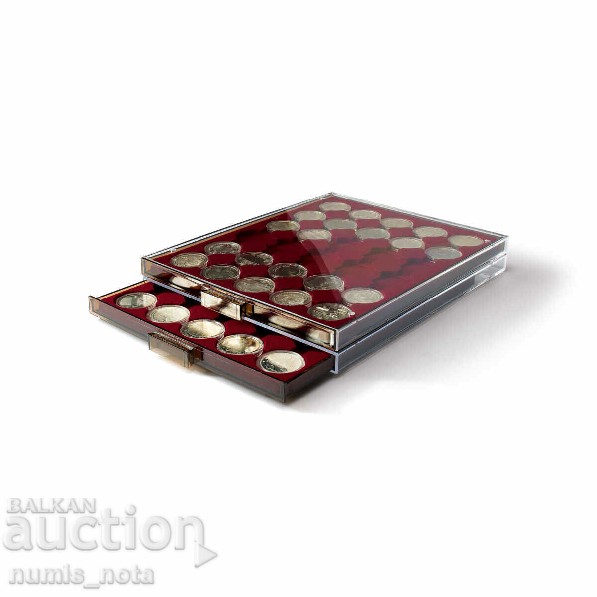 LEUCHTTURM MB boards - with 30 round sockets 38 mm. - 7 LEUCHTTURM MB boards - with 30 round sockets 38 mm. - 7