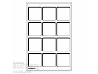 Tavi pentru monede LEUCHTTURM - cu 12 prize 67 mm - 2 bucati