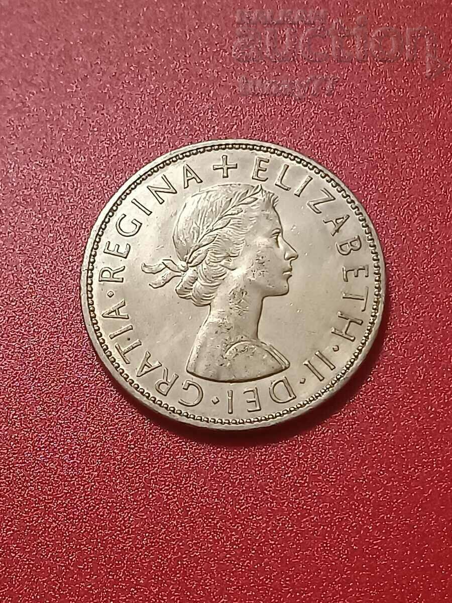 1. Old coin ½ crown 1967