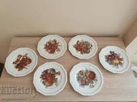 Porcelain salad plates ROSENTHAL