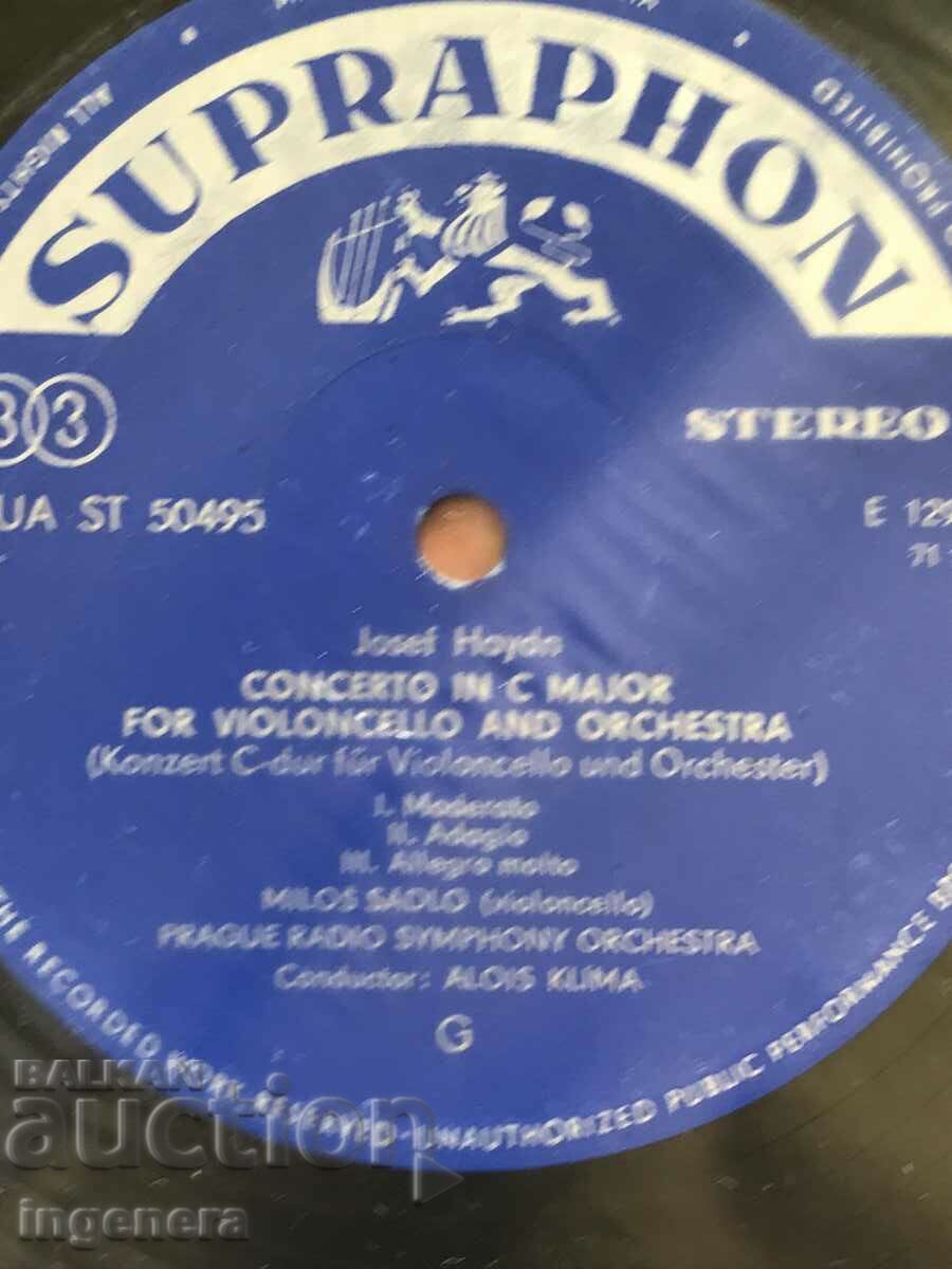 RECORD GRAMOPHONE CLASSICAL MUSIC - HAYDN, BOCHERINI with price 9.00 BGN | € 4.60 RECORD GRAMOPHONE CLASSICAL MUSIC - HAYDN, BOCHERINI with price 9.00 BGN | € 4.60