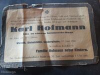 Newspaper clippings of soldiers who died in 1940