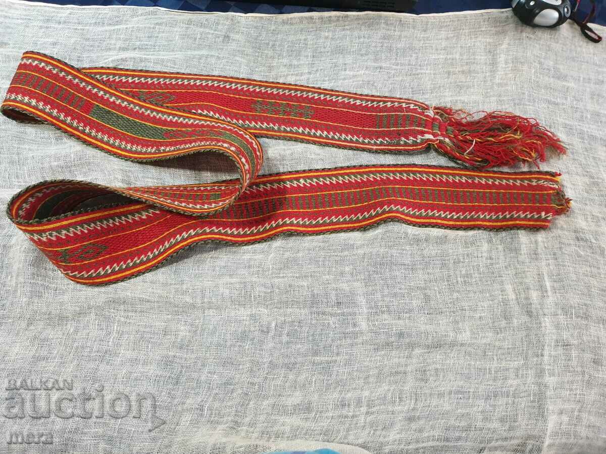 Authentic woven wide belt for folk costume with price 180.00 BGN | € 92.03 Authentic woven wide belt for folk costume with price 180.00 BGN | € 92.03