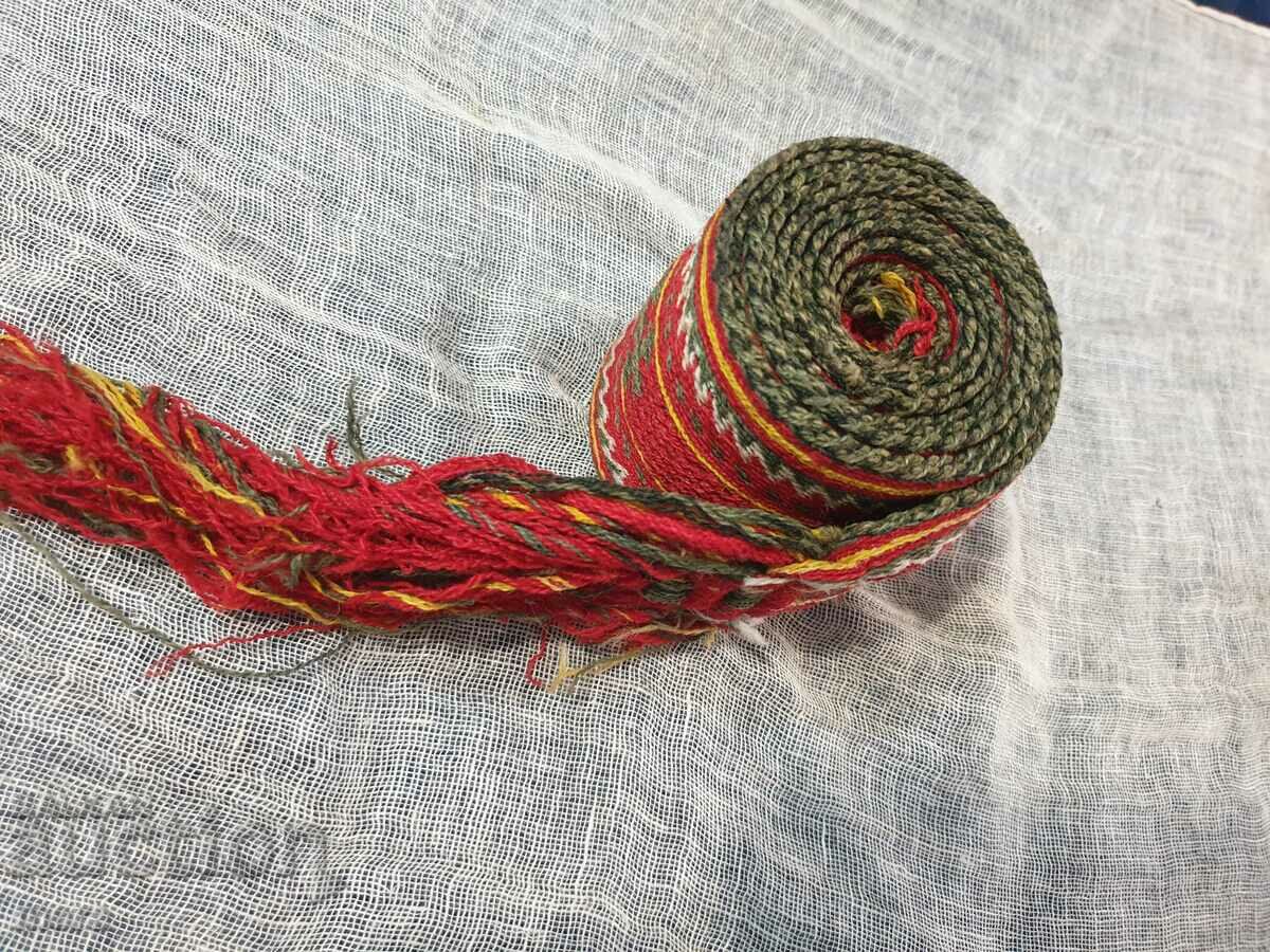Authentic woven wide belt for folk costume - 6 Authentic woven wide belt for folk costume - 6