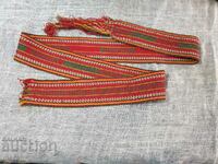 Authentic woven wide belt for folk costume