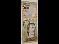 Venezuela 2000 Bolivares 2016 Pick 96 Ref 5666