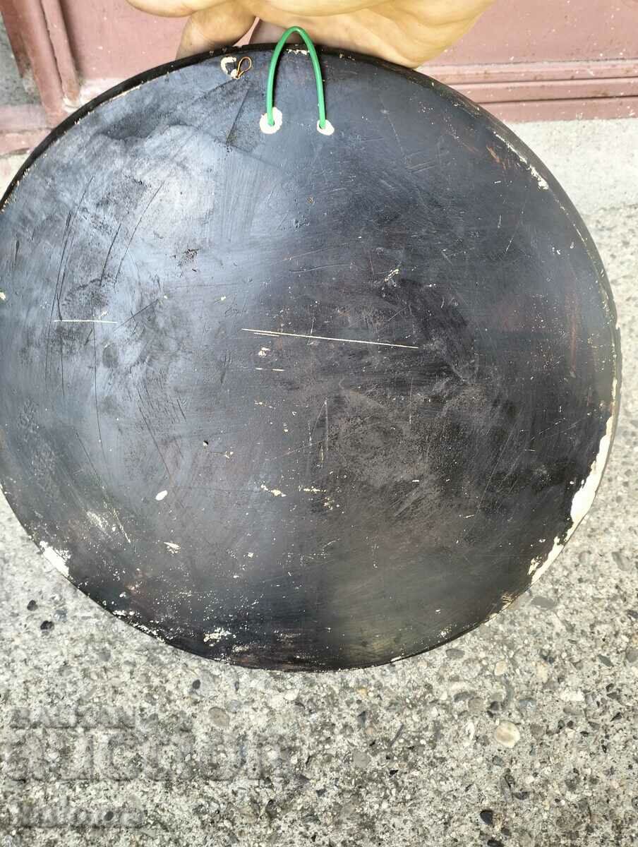 Delivery of Old beer advertising sign Delivery of Old beer advertising sign