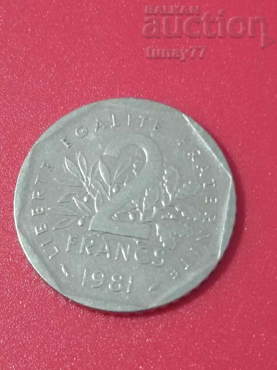 2 franci 1981