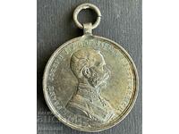 5816 Austria-Hungary Medal For Bravery Emperor Franz Joseph