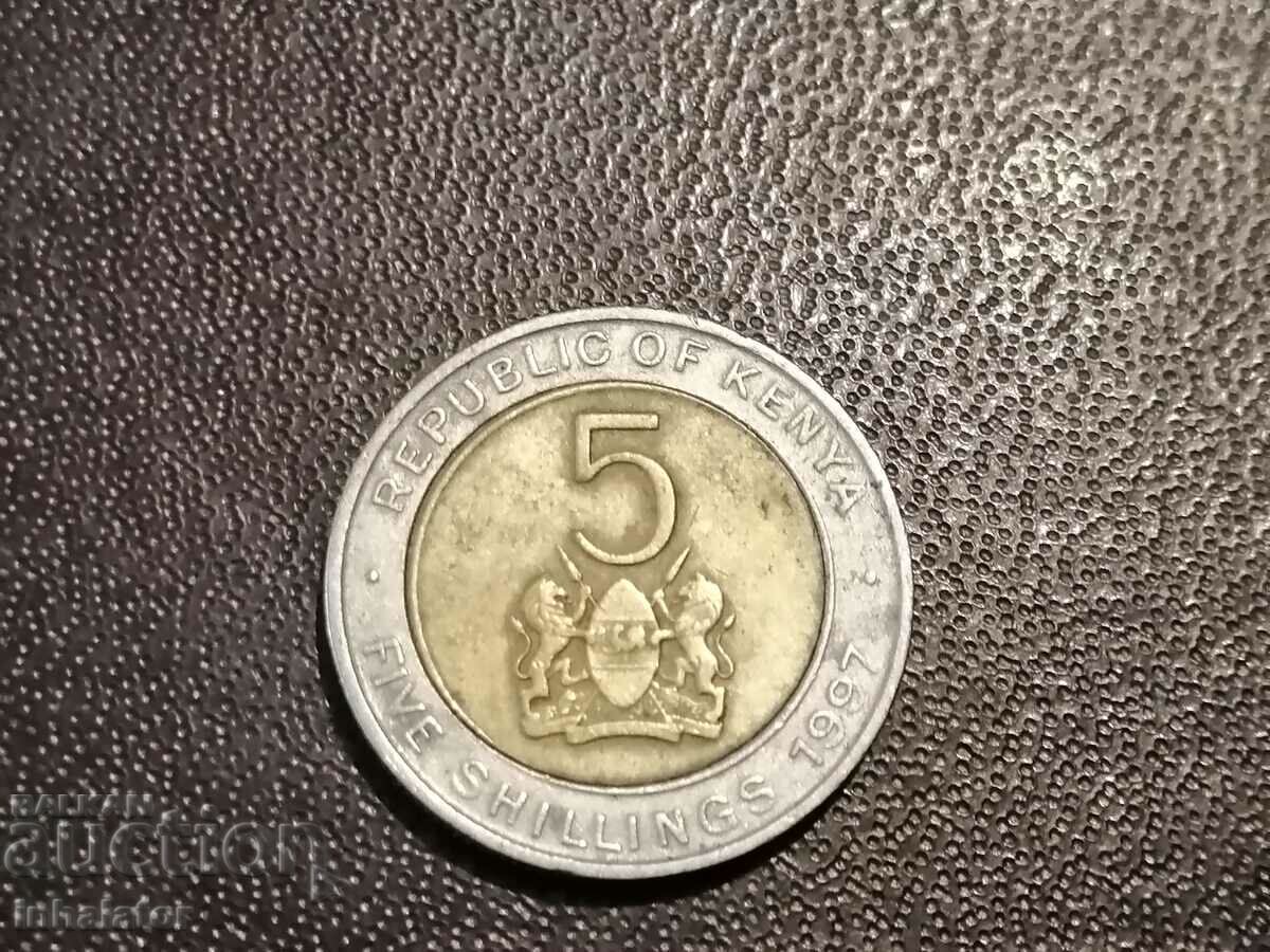 Kenya 5 șilingi 1997