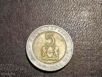 Kenya 5 Shillings 1997