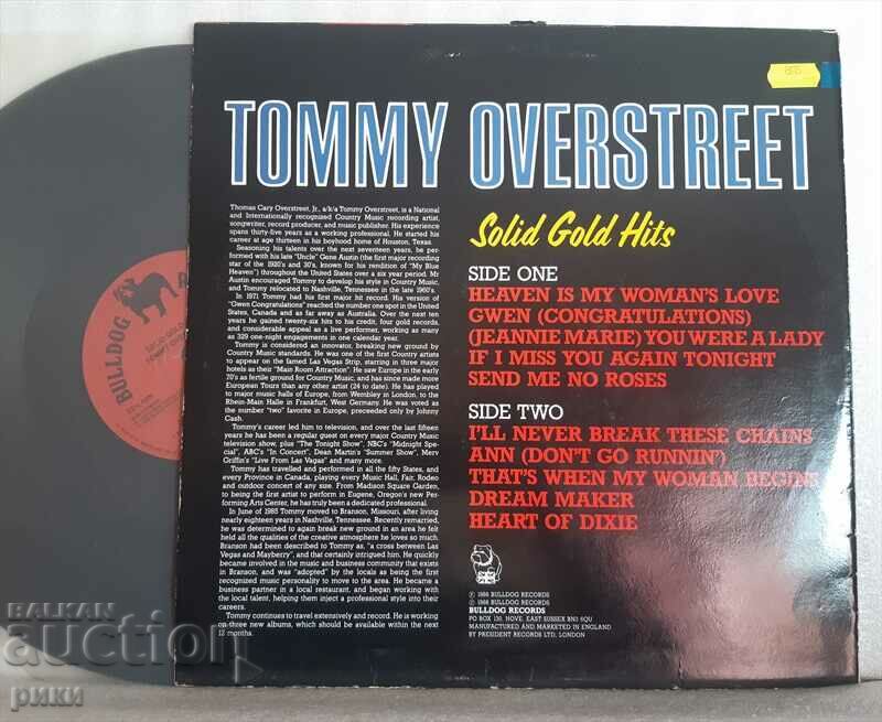 Tommy Overstreet – Solid Gold Hits - 1988 με τιμή 16.00 BGN | € 8.18