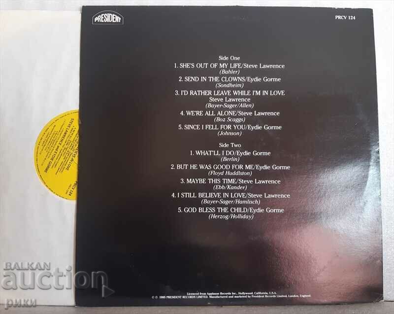 Steve Lawrence And Eydie Gormé – Still Believe In Love 1985 with price 16.00 BGN | € 8.18 Steve Lawrence And Eydie Gormé – Still Believe In Love 1985 with price 16.00 BGN | € 8.18