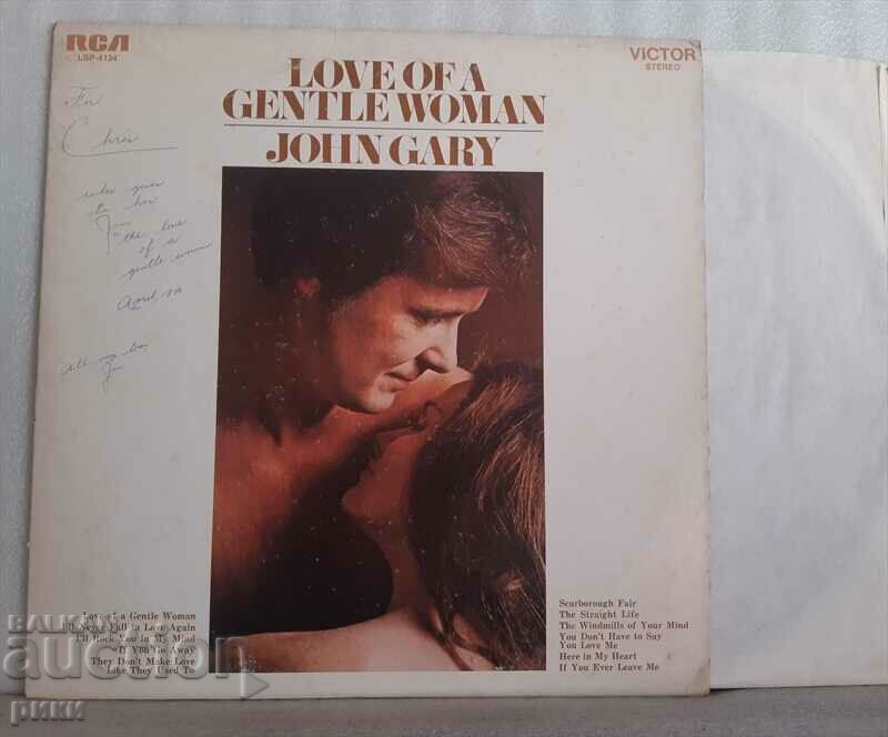 John Gary ‎– Love Of A Gentle Woman - 1969