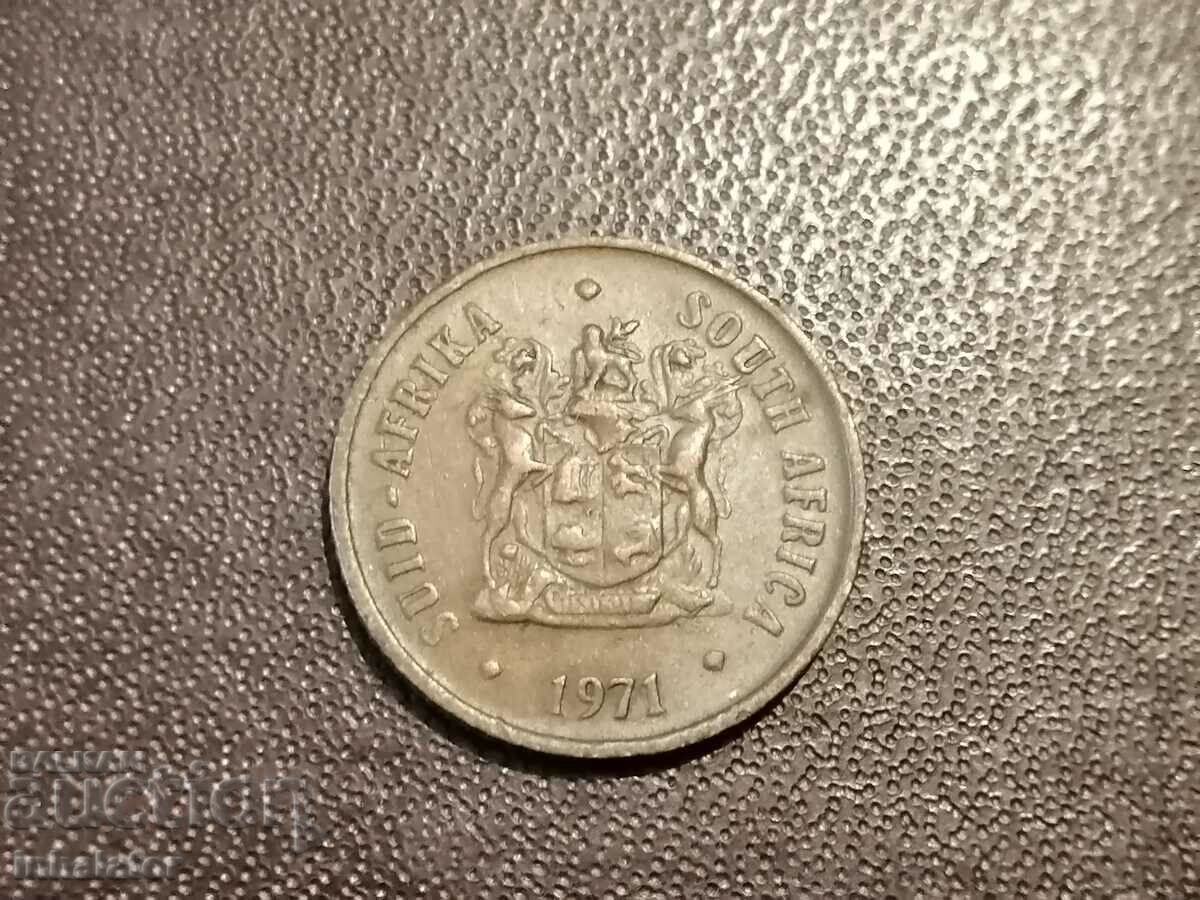 1971 South Africa 1 cent