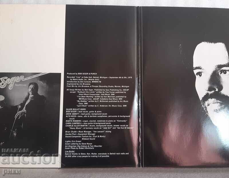 Auction Bob Seger & The Silver Bullet Band – 'Live' Bullet 2 LP Auction Bob Seger & The Silver Bullet Band – 'Live' Bullet 2 LP
