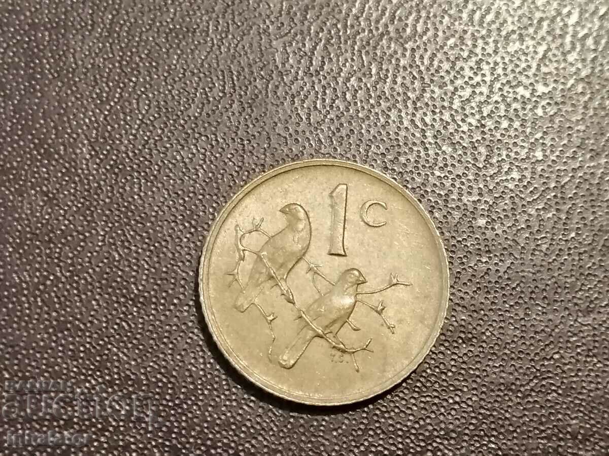 1985 Africa de Sud 1 cent