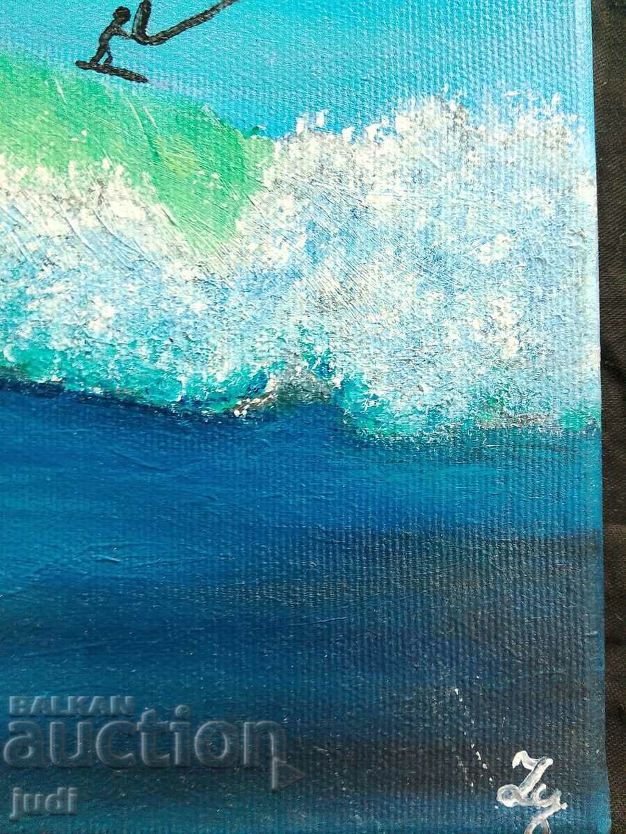 Oil painting canvas with price 30.00 BGN | € 15.34 Oil painting canvas with price 30.00 BGN | € 15.34