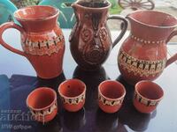 Trojan household ceramics invite cups