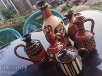 Troyan household ceramics invite bottles pitchers