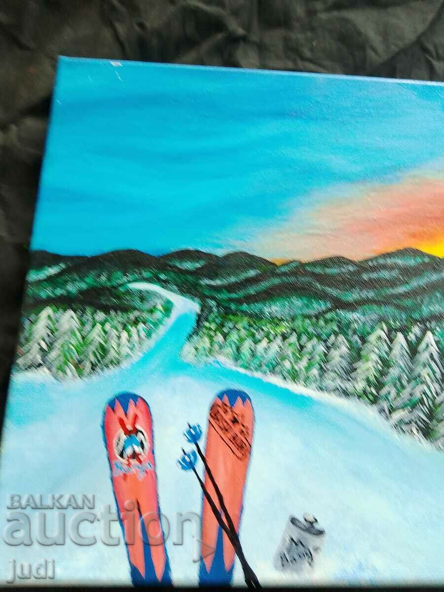 Auction Oil painting canvas Auction Oil painting canvas